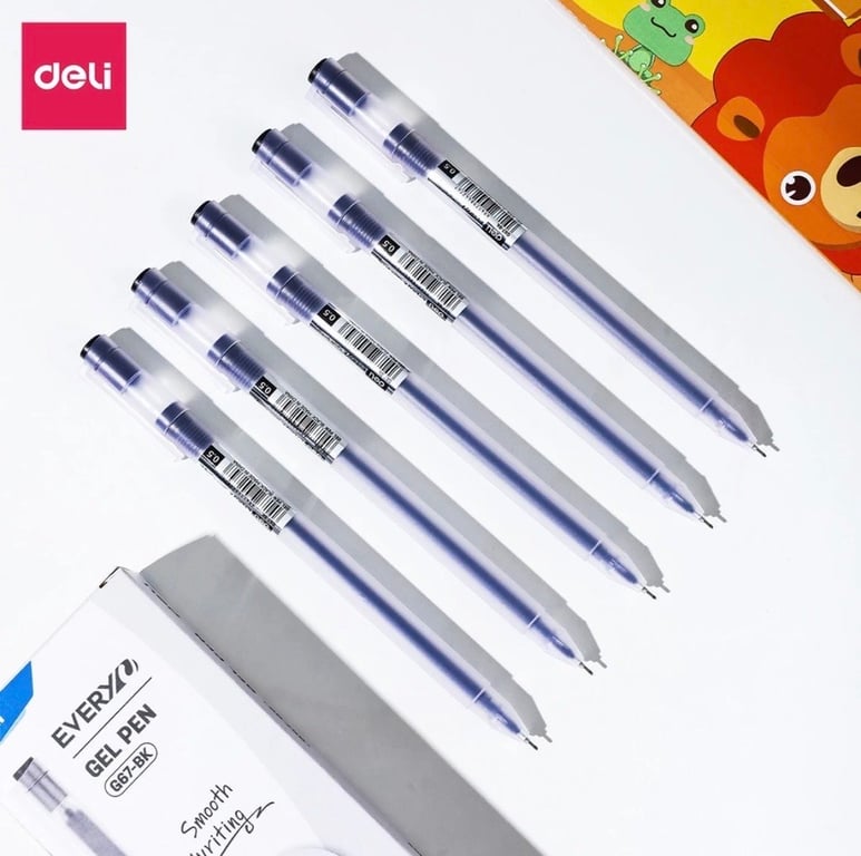 BÚT BI NƯỚC DELI MỰC GEL EG67 NGÒI 0.5mm