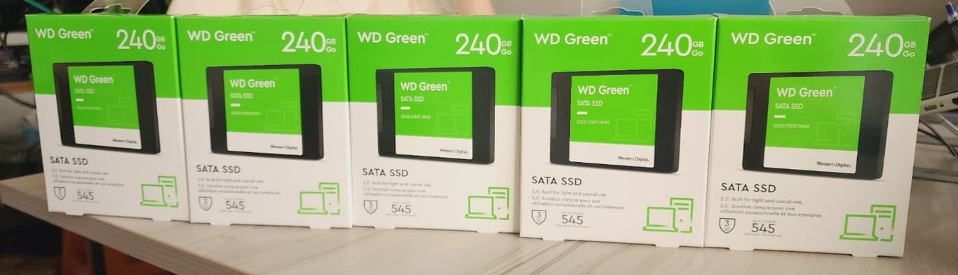 SSD Western Digital Green 240GB 2.5-Inch SATA III WDS240G3G0A