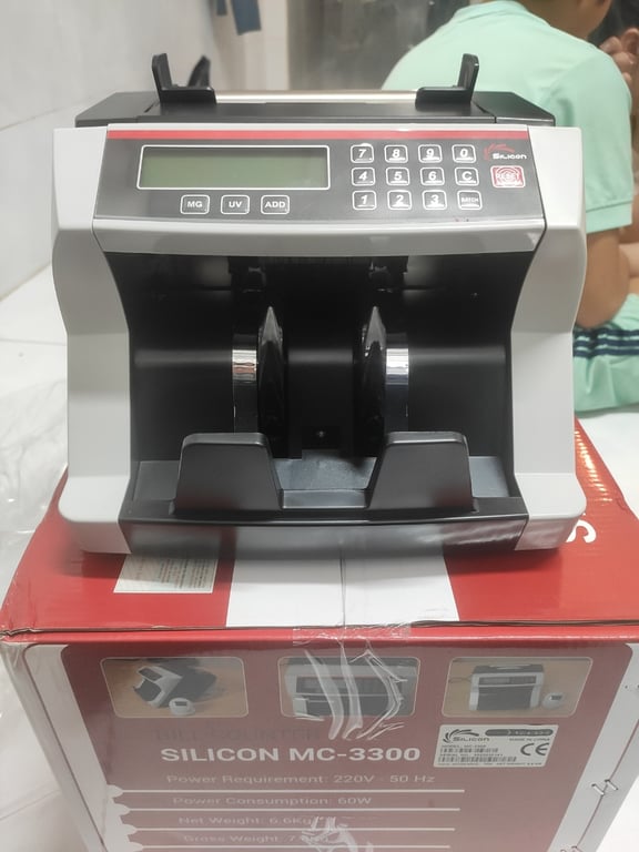 Máy Đếm Tiền Silicon MC-3300