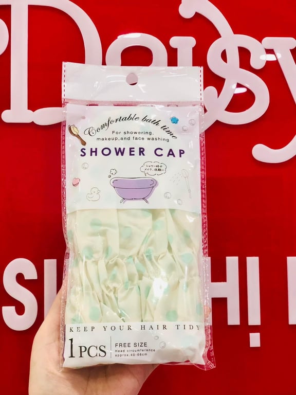 Mũ chụp tóc tắm nilong