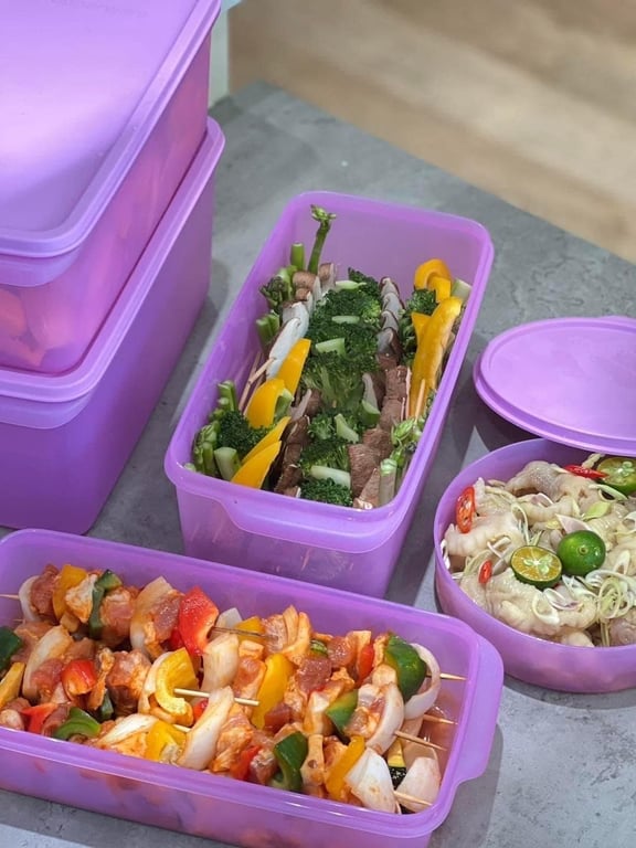 SET TRỮ MÁT FRESHIA TUPPERWARE 5