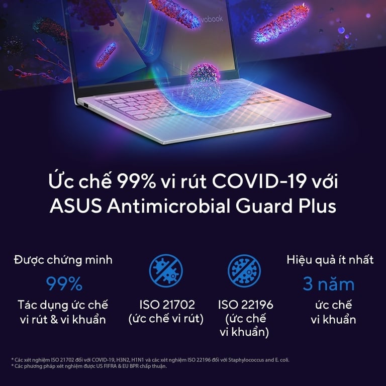 Laptop Asus Vivobook 14 X1404VA-NK124W (Intel Core i3-1315U/ 8GB/ 256GB/ Intel UHD/ 14 inch FHD/ Win 11/ Bạc)