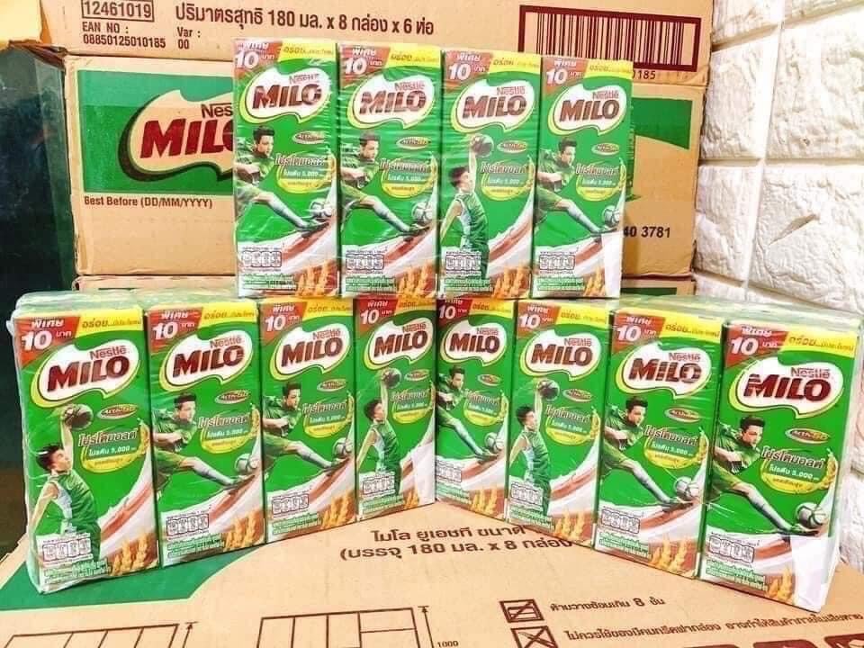 Sữa milo uống thái lan thùng 48 hộp*180ml