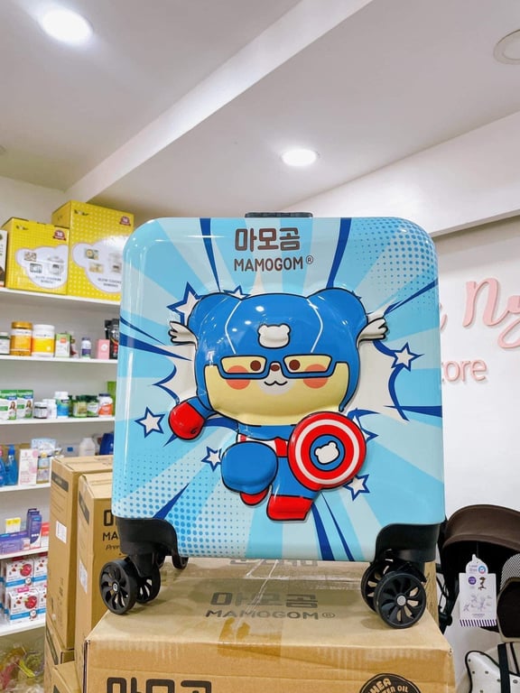 vali siêu xinh cho các bé. Size 18 inch (40x40cm)