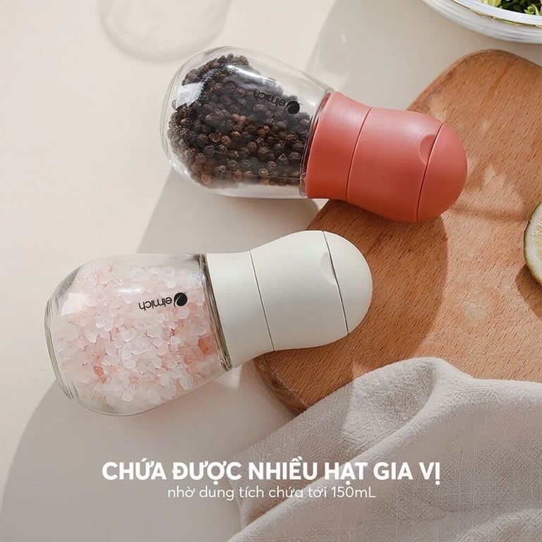 LỌ XAY TIÊU ELMICH 150ml