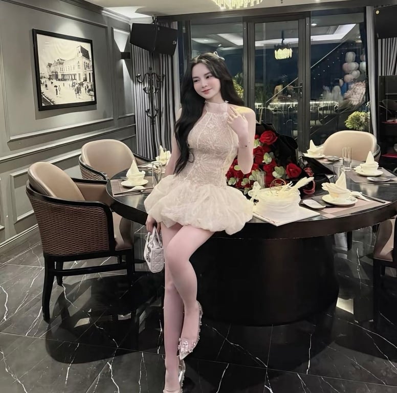 Đầm yếm lông ( ML)