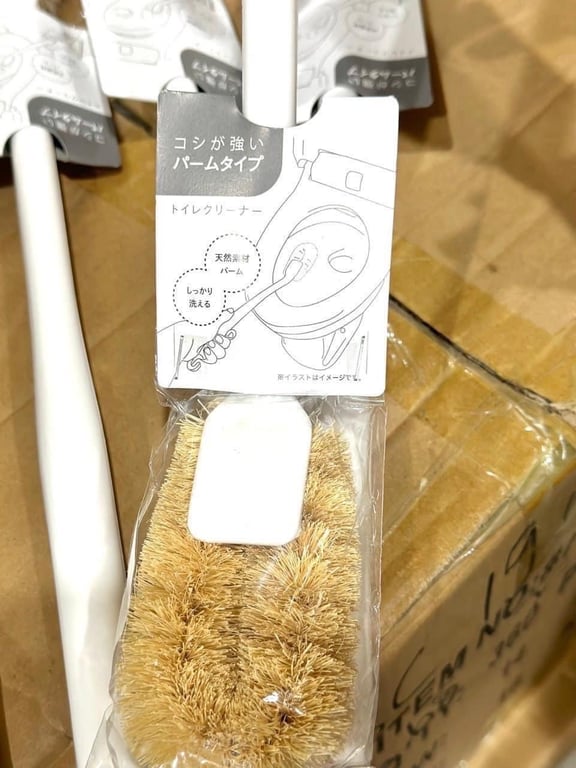 Chổi cọ toilet xơ dừa Towa Nhật Bản