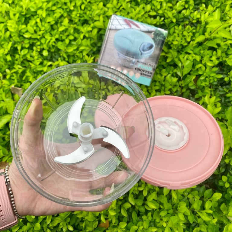 Máy xay tỏi ớt, xay đồ ăn dặm cầm tay mini