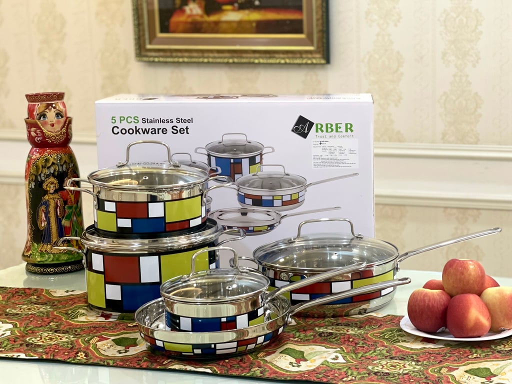 Bộ nồi 5 món Arber LANGMASTER