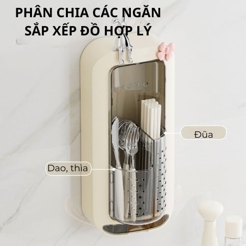 ỐNG ĐỰNG ĐŨA TREO TƯỜNG Uforu