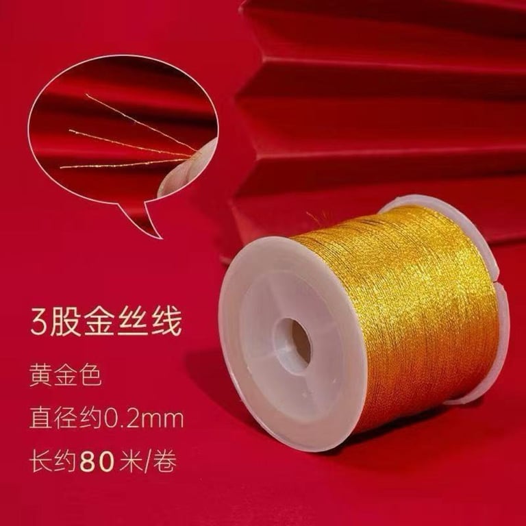 Sợi vàng kim 3/6/9/12/15 sợi cuộn nhỏ
