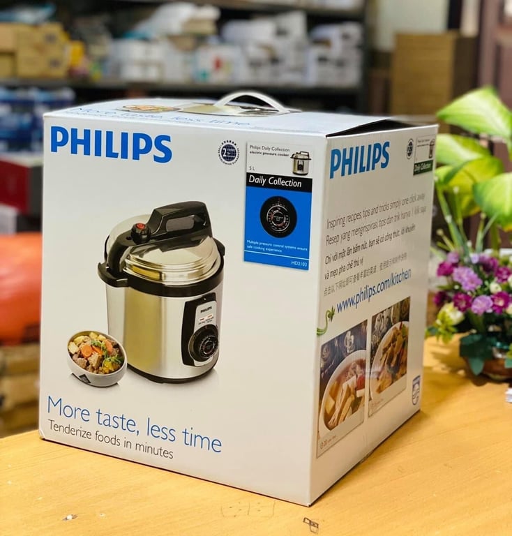 Nồi áp suất điện Philips HD2103 5L