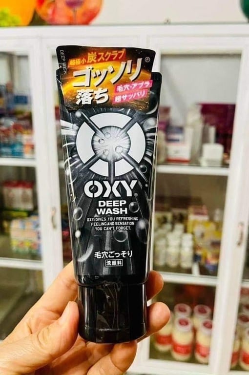 Sữa rửa mặt làm sạch, ngăn ngừa mụn cho nam Oxy WỨah 130g