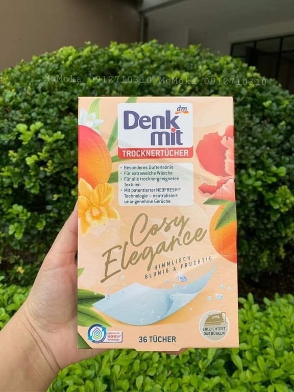 Giấy thơm quần áo Denkmit Cosy Elegance.