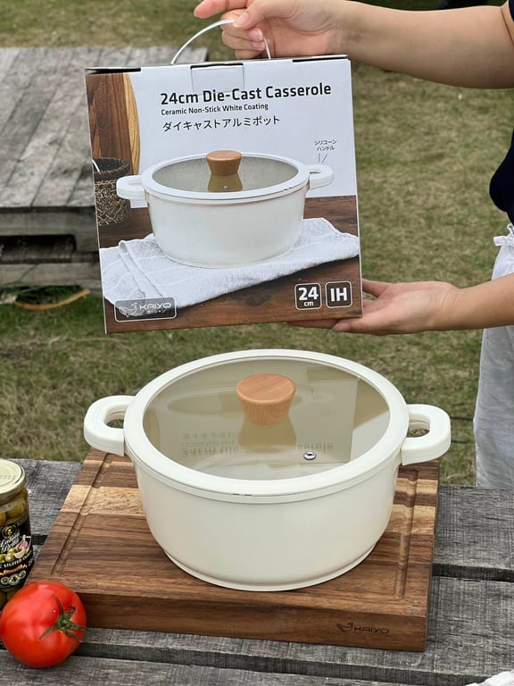 nồi đúc Elegant siêu xịn hàng Kaiyo Nhật size 20-24