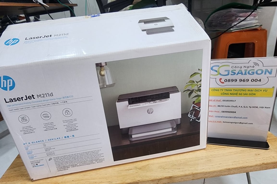 Máy In Laser Trắng Đen Đơn Năng HP LaserJet M211D (9YF82A)