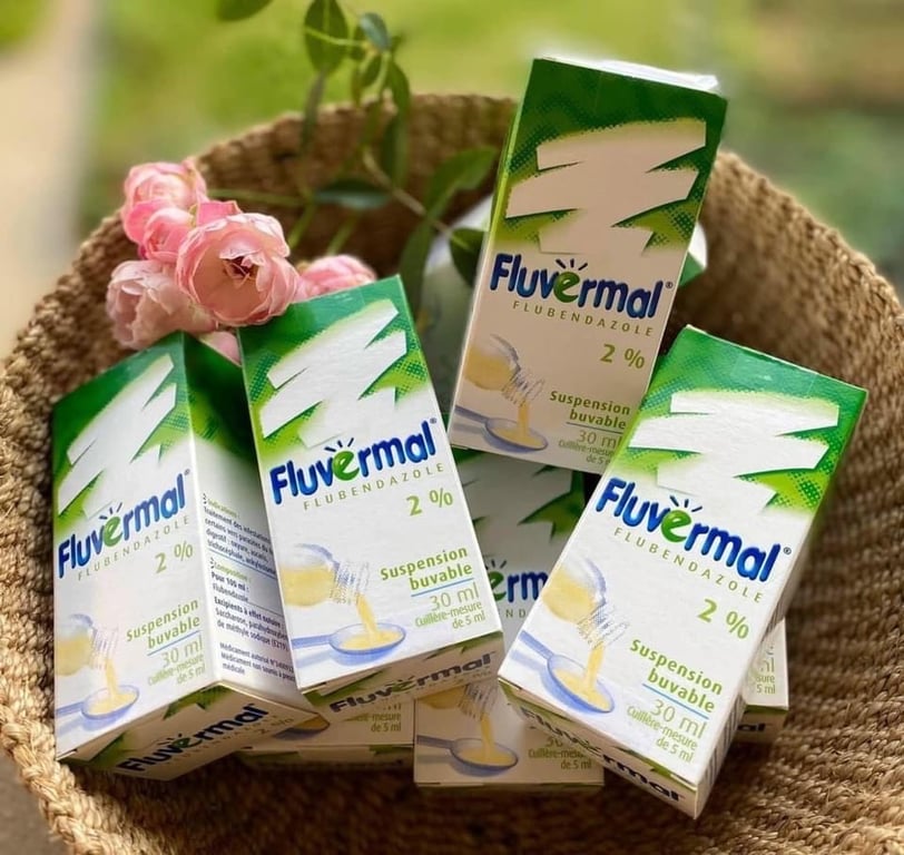 🐛🐛🐛SIRO TẨY GIUN FLUVERMAL PHÁP