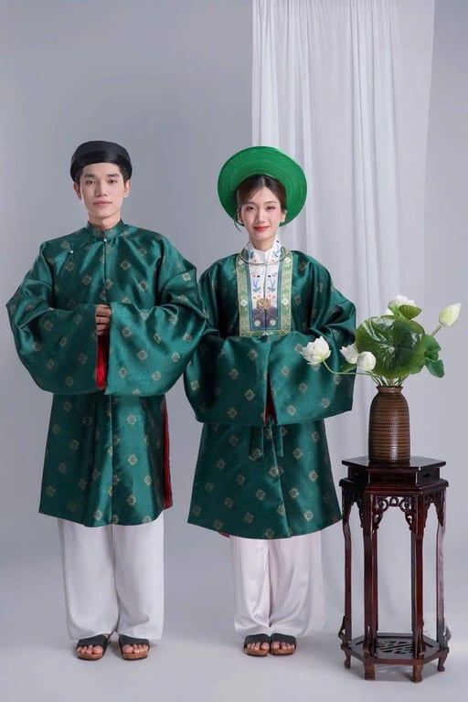 Set tấc tay thụng HT xanh lá