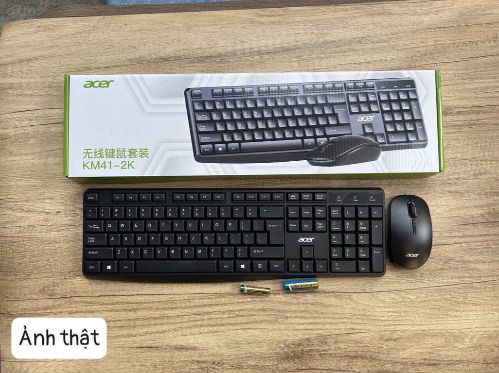 BỘ BÀN PHÍM + CHUỘT ACER BLUETOOTH KM41-2K