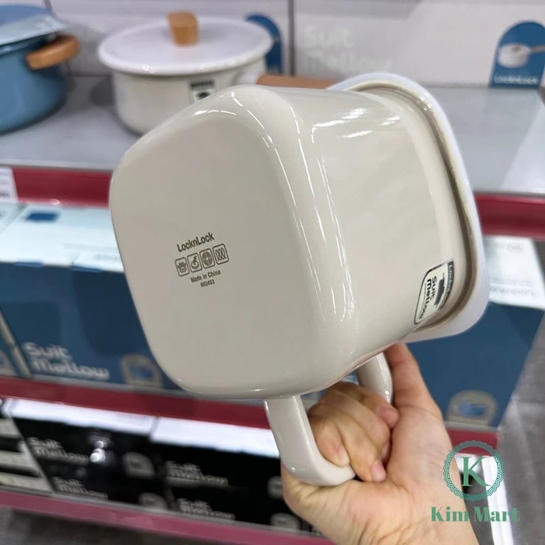 NỒI VUÔNG KÈM NẮP NHỰA SUIT MELLOW LOCKNLOCK