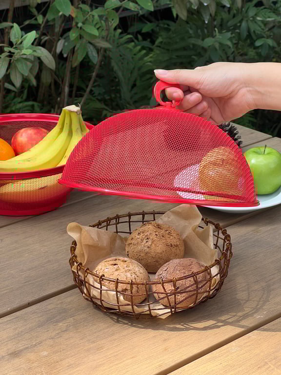 Bộ rổ hoa quả lồng bàn Kaiyo 27cm