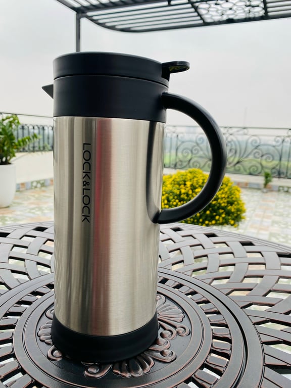 BÌNH GIỮ NHIỆT ĐỰNG CÀ PHÊ PENGUIN LOCK&LOCK 1L LHC1444