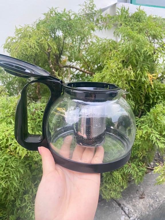 Ấm pha trà thủy tinh có lõi lọc 1.5l