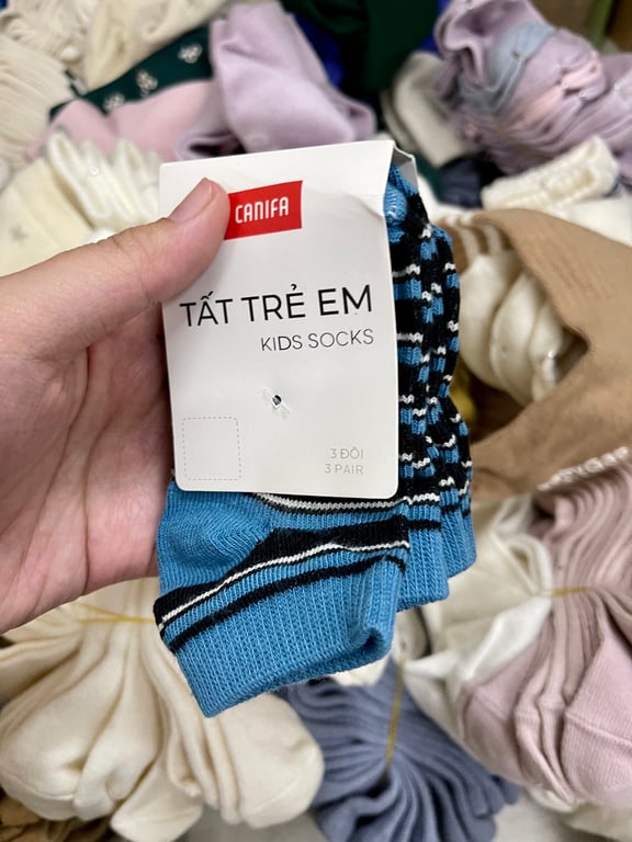 Tất trẻ em Canifa set 3 đôi