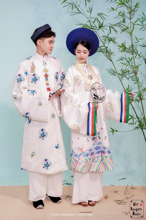 Set Tấc gấm HT trắng