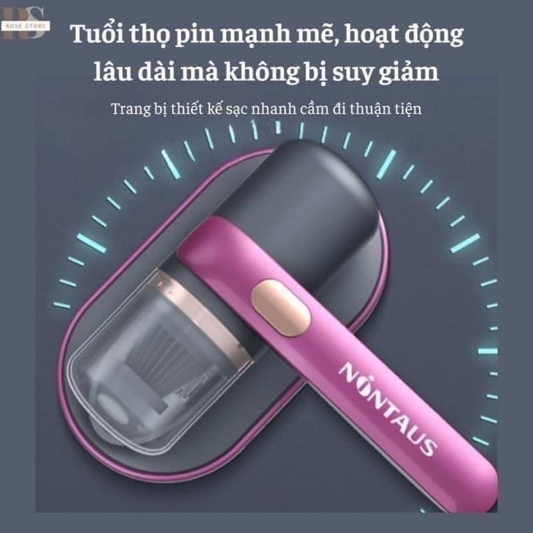 HÚT BỤI CHĂN GA GỐI ĐỆM GIƯỜNG NONTAUS