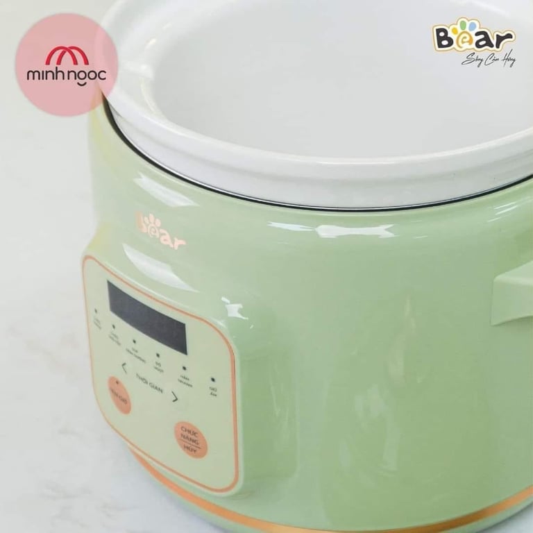 NỒI NẤU CHẬM BEAR NNC20 DUNG TÍCH 2.0L MỚI