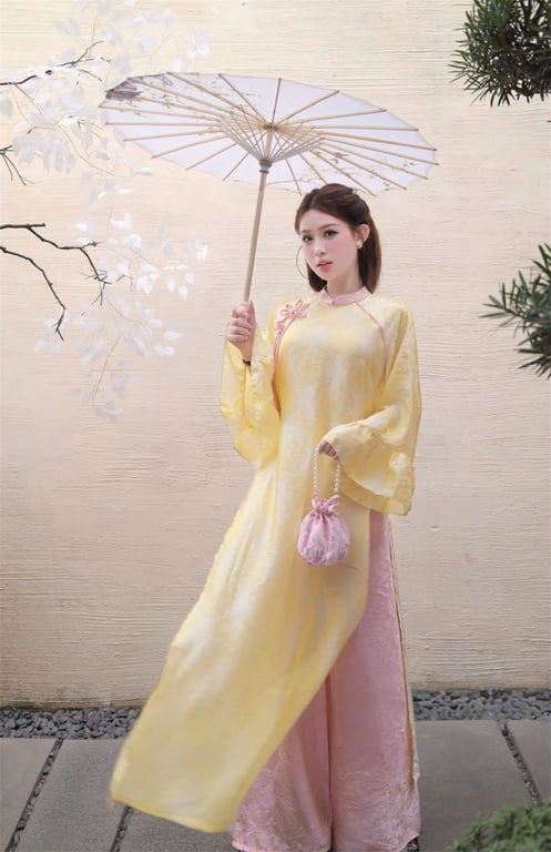 AD thọ tằm tay loe vàng S/M