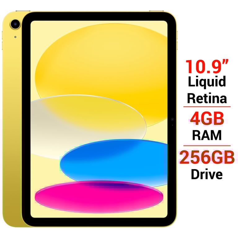 Ipad Gen 10 Wifi 256GB 10.9 inch MPQA3ZA/A Yellow