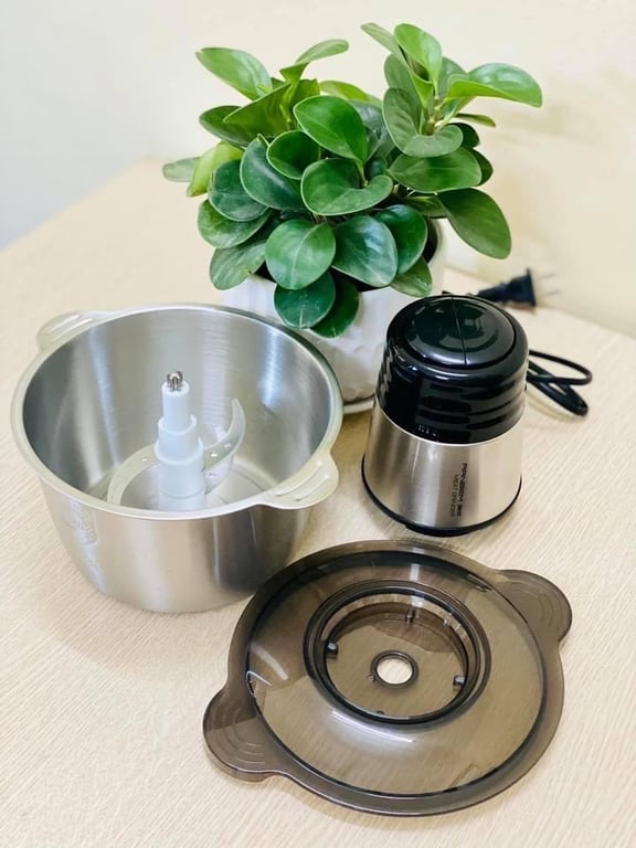 Em về xay thịt cối inox Ranbem 224A 2L