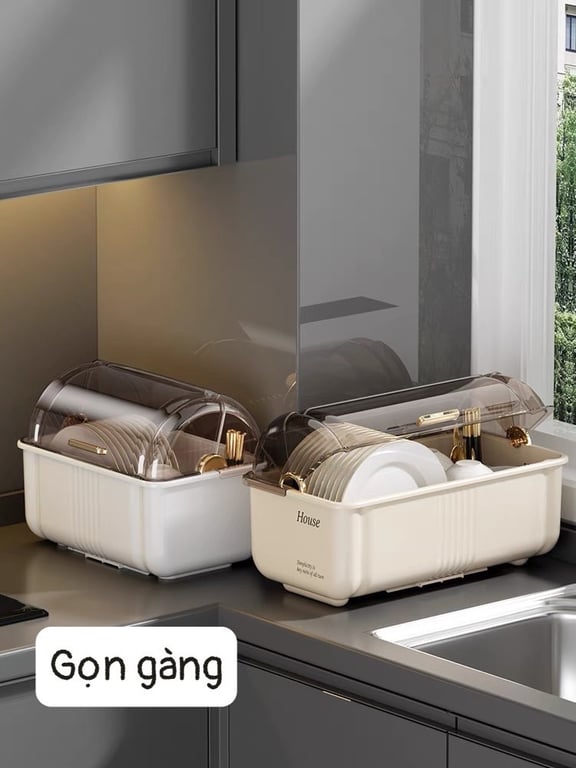 Kệ úp bát đĩa cốc chén