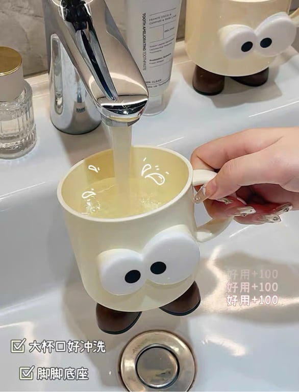 Set 2 Ly uống nước, cốc đánh răng  xinh xinh