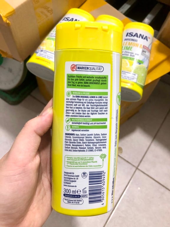 𝐒𝐮̛̃𝐚 𝐭𝐚̆́𝐦 𝐈𝐬𝐚𝐧𝐚 𝐋𝐞𝐦𝐨𝐧 & 𝐋𝐢𝐦𝐞 𝟑𝟎𝟎𝐦𝐥, 𝐡𝐮̛𝐨̛𝐧𝐠 𝐜𝐡𝐚𝐧𝐡