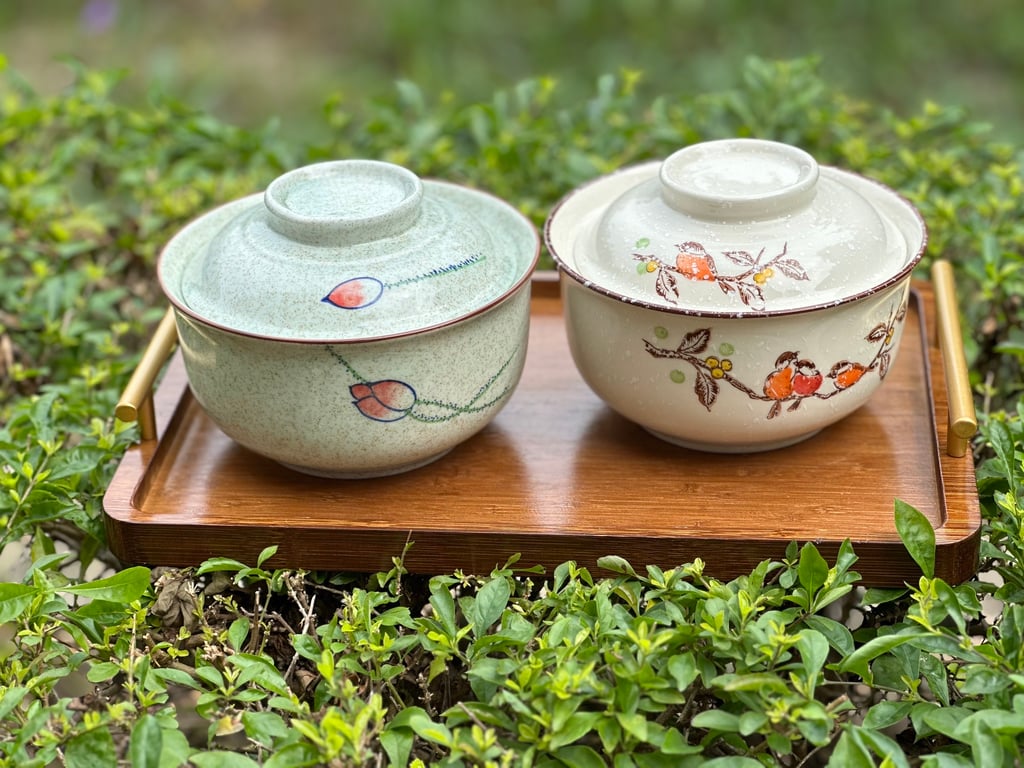 TÔ SỨ 750Ml HOẠ TIẾT CỔ KÍNH SIÊU SANG