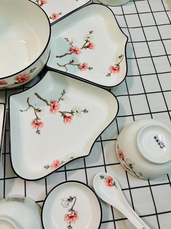 SET BÁT ĐĨA HOA MẶT TRỜI