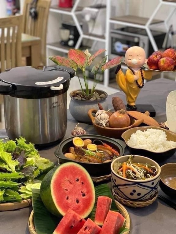 Nồi ủ Thermos Nhật 4.5L