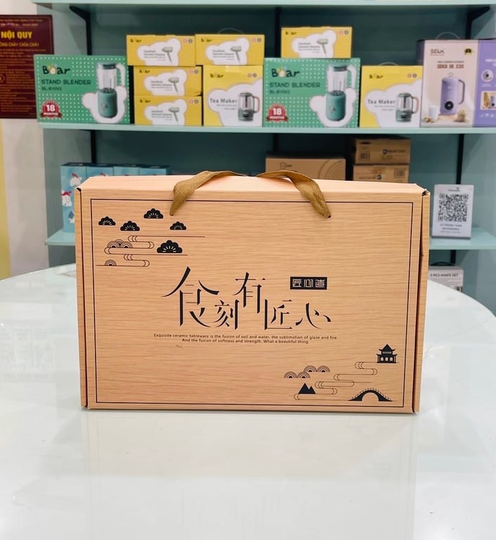 Set 6 bát phong cách Nhật men đẹp