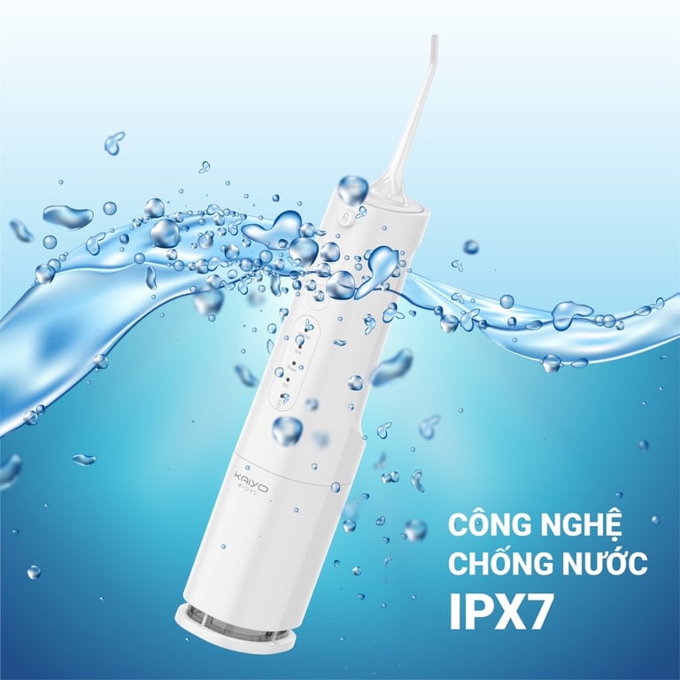 Máy tăm nước Extra Water Tank 4 chế độ KAIYO