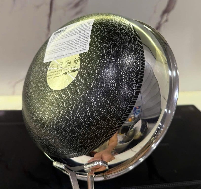 Chảo Blackcube Premium Double Etching - chảo tổ ong Blackcube 2 mặt size 20cm sâu lòng