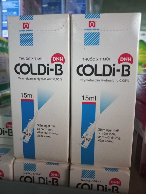 Coldi-B Nam hà chai /15ml