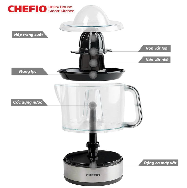 MÁY VẮT CAM CHEFIO CFJ6220