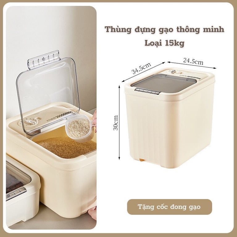 Thùng đựng gạo thông minh - EJ500