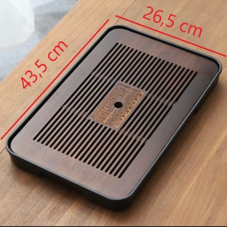 KHAY TRÀ GỖ TRE GIÀ