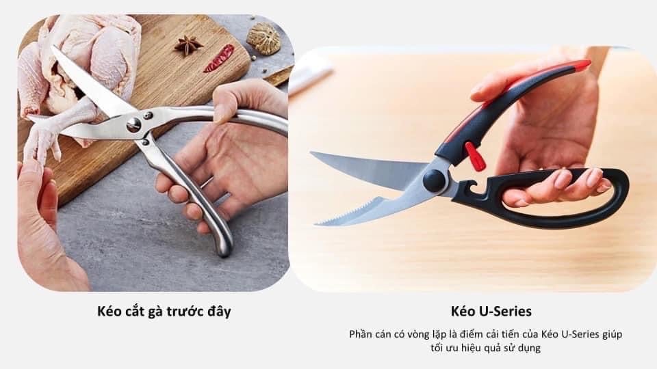 Kéo cắt gà tupper ware