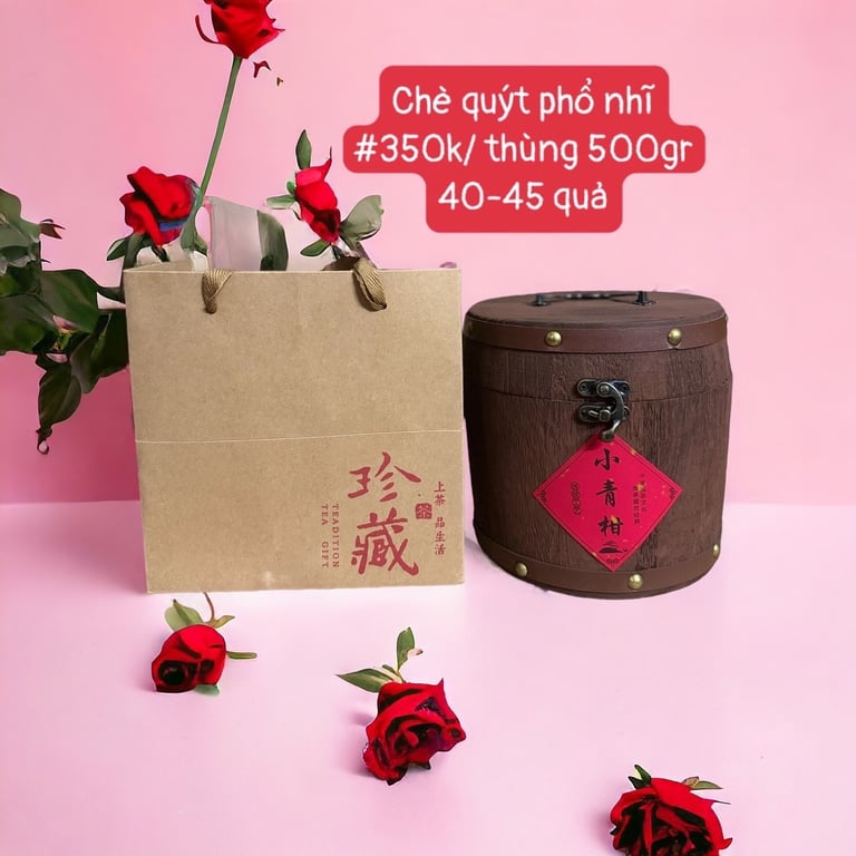 TRÀ QUÝT PHỔ NHĨ Ủ 8 NĂM QUÝ GIÁ VÂN NAM‼️MC45