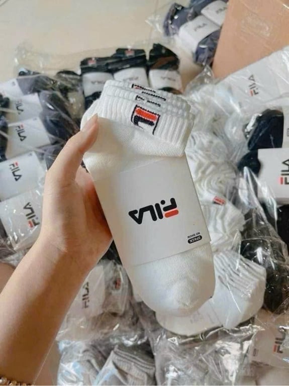 SET 5 ĐÔI TẤT FILA CỔ NGẮN